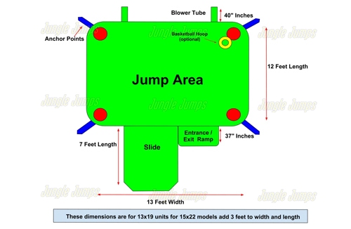 Inflatable Front Slide Module Combo CO-1021 image 6