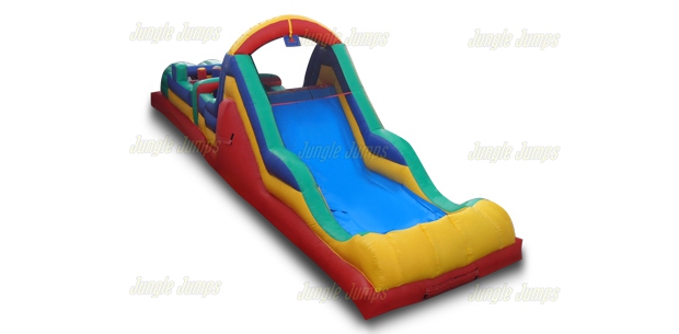 Obstacle Course & Splash Pool