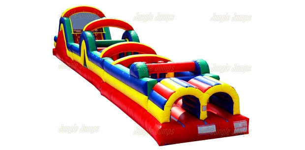 59 feet Obstacle Course with Slide