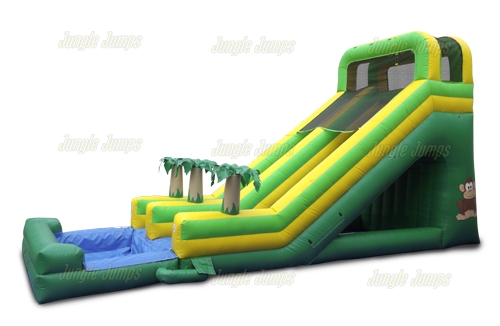 19 High Jungle Palm Water Slide