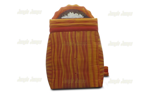 Inflatable Fire Rippling Tide Slide with Splash Pool SL-1229 image 7