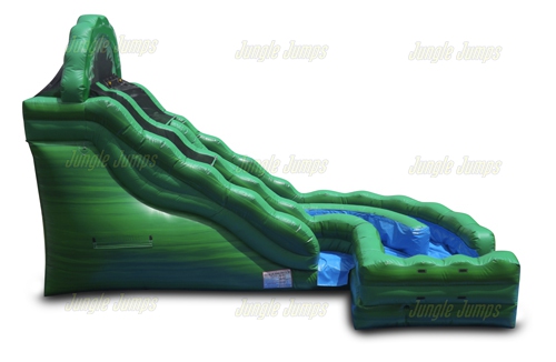 Emerald Rippling Tide Slide Splash Pool
