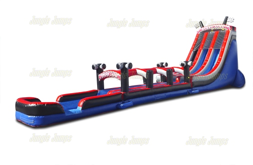 Zippity Zip Slide n Run N Splash