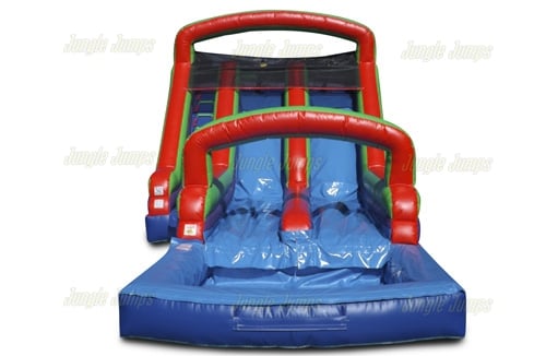 Inflatable 14  Double Lane Waterslide SL-WS172 image 4