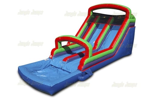 Inflatable 14  Double Lane Waterslide SL-WS172 image 5
