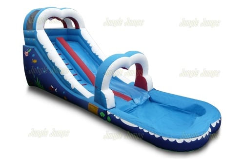 Inflatable 16 Feet Double Arch Slide SL-7015 image 3