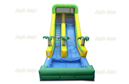 Inflatable 19 High Jungle Palm Water Slide SL-1181 image 4