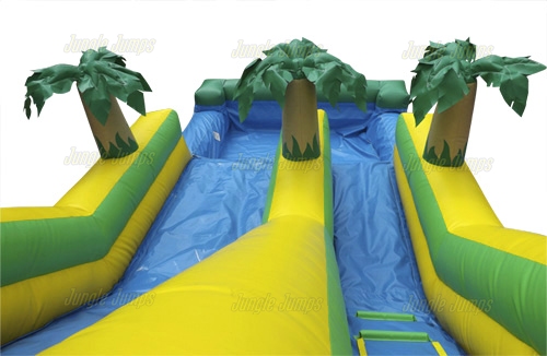 Inflatable 19 High Jungle Palm Water Slide SL-1181 image 7