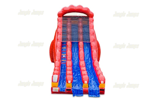 Inflatable 20 Fiery Rouge Double Lane Slide SL-1469 image 4
