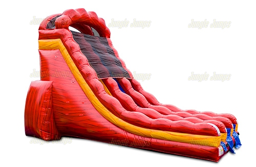 Inflatable 20 Fiery Rouge Double Lane Slide SL-1469 image 6