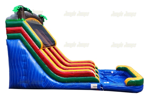 Inflatable 20 Hawaiian  Palm Water Slide SL-1464 image 6
