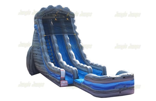 Inflatable 20 Mighty Boulder Slide with Pool SL-1445 image 3