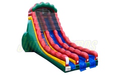 Inflatable 20 Ruby Rouge Double Lane Slide SL-1465 image 1