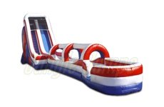 Inflatable 22 USA Wet only Run N Splash SL-1223 image 1