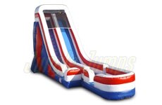 Inflatable 24 USA Slide with Pool SL-1224 image 1