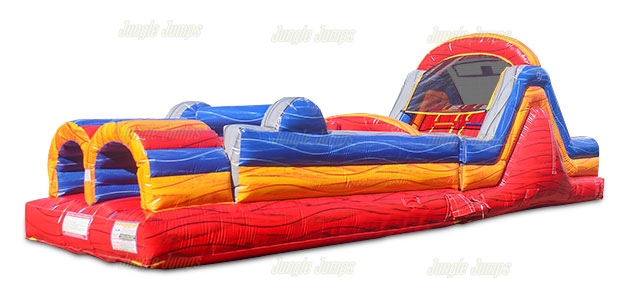 Inflatable 40 Feet Marble Multi Color Course IN-1180 image 5