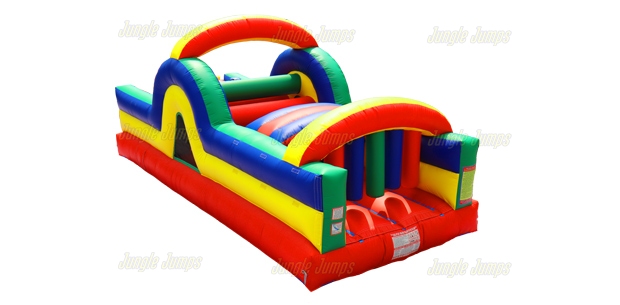 Inflatable 59 feet Obstacle Course with Slide IN-1170 image 7