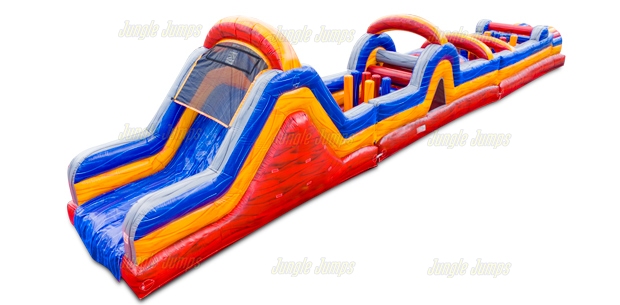 Inflatable 60 feet Marble Multi Color Course IN-1178 image 5