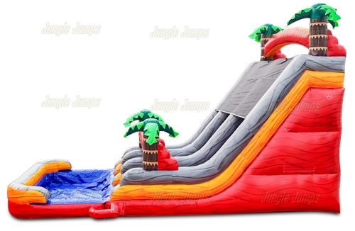 Inflatable Amazon Palm Wet/Dry Slide SL-1435 image 6