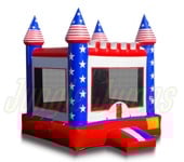 Inflatable American Bounce House BH-2017 image 1