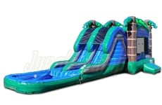 Inflatable Bahama Double Lane Combo Wet/Dry CO-1584 image 1