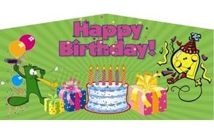 Inflatable Birthday 2 Art Panel AC-0907 image 1