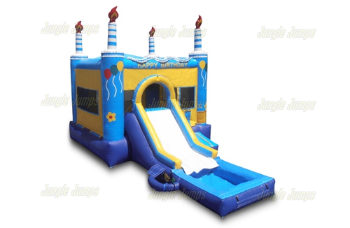 Inflatable Birthday Cake Combo with Pool CO-1172 image 5