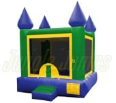 Inflatable Blue and Green Mini Castle BH-2143 image 1