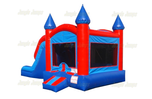 Inflatable Blue Double Lane Combo Dry CO-1426 image 6