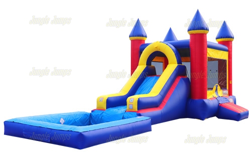 Inflatable Blue & Red Combo with Pool CO-1492 image 6