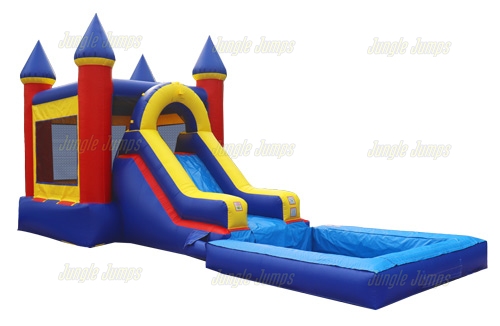 Inflatable Blue & Red Combo with Pool CO-1492 image 7