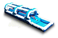 Inflatable Blue Run N Splash SL-7011 image 1