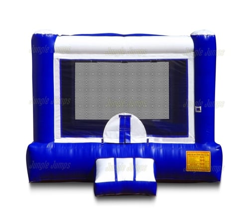 Inflatable Blue & White Moonwalk BH-1224 image 4