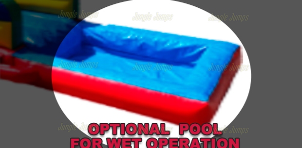Inflatable Colorful Slide Obstacle Course IN-1000 image 7