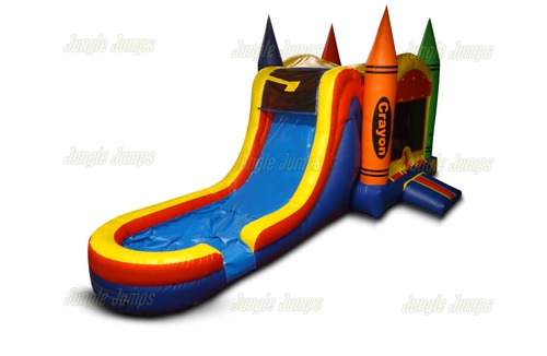 Inflatable Crayon Combo Splash Pool CO-1204 image 4