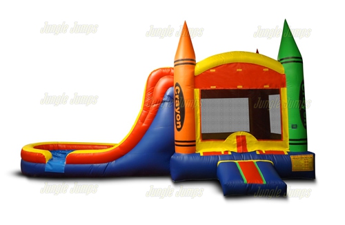 Inflatable Crayon Combo Splash Pool CO-1204 image 5