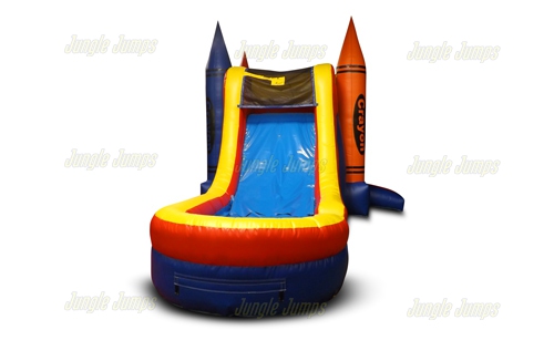 Inflatable Crayon Combo Splash Pool CO-1204 image 8
