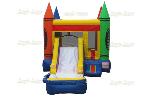 Inflatable Crayon Combo with Pool CO-1143 image 4