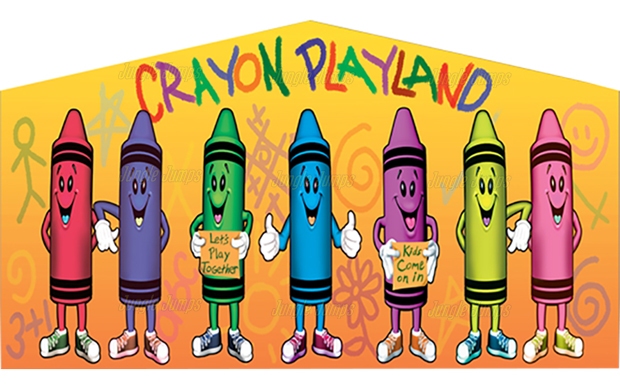 Inflatable Crayon Playland Art Panel AC-0930 image 3