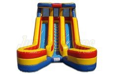 Inflatable Double Bay Water Slide SL-1186 image 1