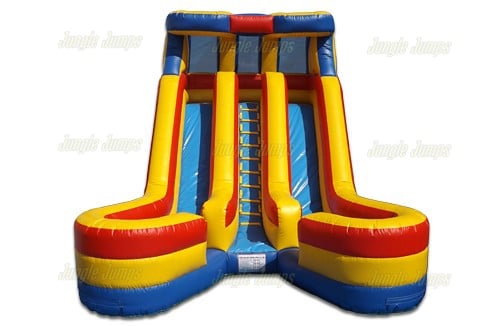 Inflatable Double Bay Water Slide SL-1186 image 3