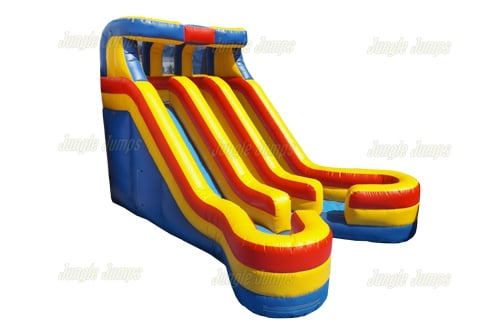 Inflatable Double Bay Water Slide SL-1186 image 5
