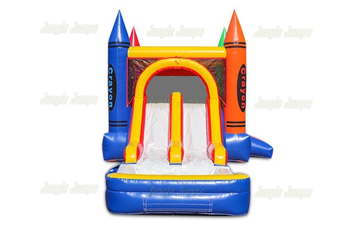 Inflatable Double Lane Crayon Combo CO-1192 image 4