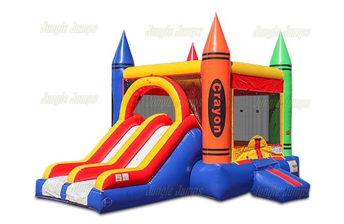 Inflatable Double Lane Crayon Dry Combo CO-1508 image 3