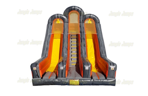 Inflatable Double Lane Marble Slide SL-WS163 image 4