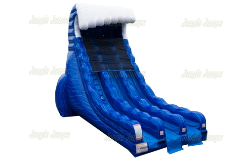 Inflatable Double Lane Raging Tides Dry Slide SL-1472 image 3