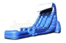 Inflatable Double Lane Raging Tides Slide SL-1215 image 1