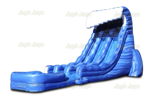 Inflatable Double Lane Raging Tides Slide SL-1215 image 3