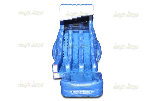 Inflatable Double Lane Raging Tides Slide SL-1215 image 4