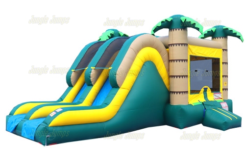 Inflatable Dry Tropical Double Lane Combo CO-1479 image 3